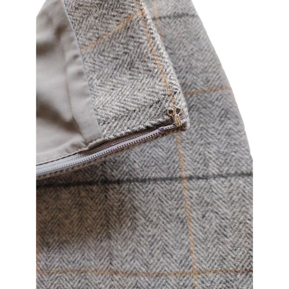 Uniqlo Skirt Womens 2 Mini Pockets Wool Blend Lined - Picture 9 of 16